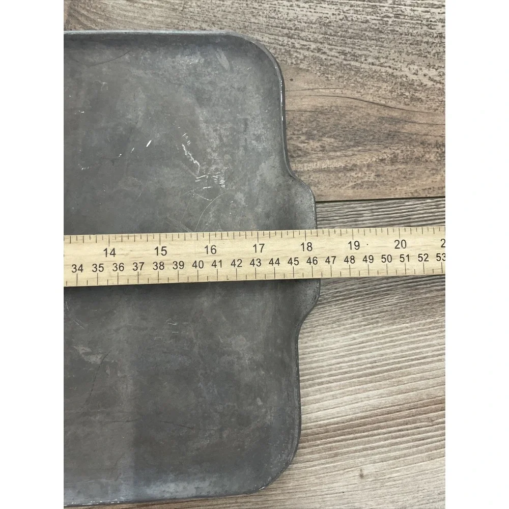 DowMetal Whitelight Magnesium Tray Pancake Griddle Cookie Sheet Pan USA Vintage